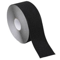 Vidaxl Protizdrsni trak črn 0,1x50 m PVC