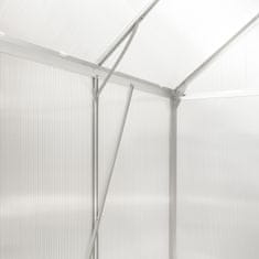 nabbi Vrtni rastlinjak Glasshouse 250x190x195 cm - prozoren