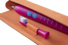 Oxe  Sonic T1 sonična električna zobna ščetka in potovalni kovček, roza