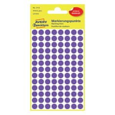 Avery Zweckform 3112 markirne etikete, 8 mm, vijolične