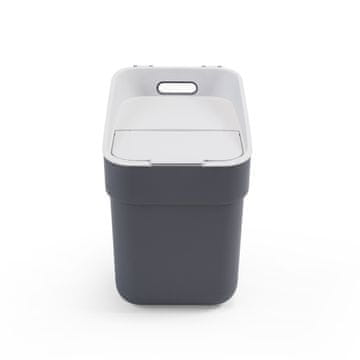 Curver Koš za smeti Ready to collect, 20l, temno siv