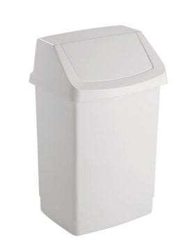 Curver Koš za smeti Click-it, 15l, bel