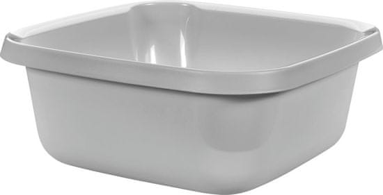 Curver Posoda kvadratna Essentials, 12l, siva