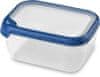Posodica za shranjevanje hrane Grand Chef Eco, 1,8 transparent/modra