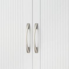 Teamson Newport stenska omarica z dvojnimi vrati - bela
