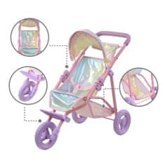 Teamson Olivia's Little World - Magična dežela sanj Otroški voziček za lutke - Iridescentna barva