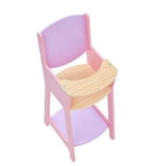 Teamson Olivijin mali svet - sodoben nordijski stolček za lutko princesko