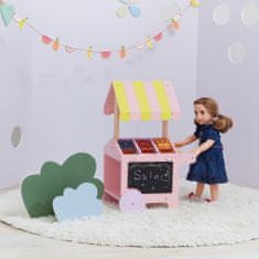 Teamson Olivijin mali svet - Moderna nordijska princesa za lutke Voziček za pecivo s škatlami za sadje