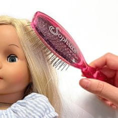 Teamson Sophia's -18-palčna lutka - krtača za lase - vroča roza