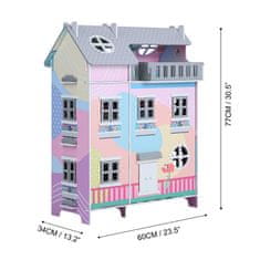 Teamson Olivijin mali svet - Sanjska sončna soba 3,5" hiša za punčke - večbarvna
