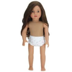 Teamson Sophia's - 18-palčna lutka - Lutka Brunetka z majico s pikami, nogavicami, spodnjim perilom in čevlji - mornarska