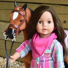 Teamson Sophia's - 18-palčna lutka - Konj iz blaga - Tan