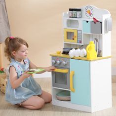 Teamson Teamson Kids - Klasična igralna kuhinja Little Chef Florence - bela/zelena in rumena