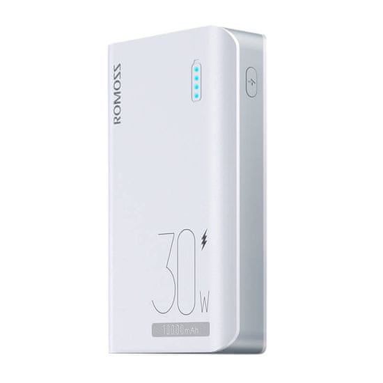 Romoss Powerbank Sense 4S Pro 10000mAh, 30W (bela)