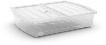 Kis Škatla za shranjevanje Spinning Box XL 56 L, prozorna