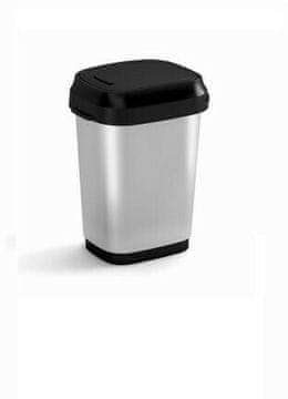 Kis Dvojni pomični koš S - 10 litrov, jeklo