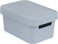 Curver Škatla za shranjevanje s pokrovom Infinity, 4,5l, siva