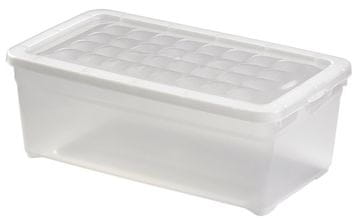 Curver Škatla za shranjevanje Textile box, 5,7l, transparent