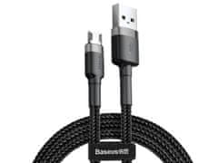 BASEUS Kabel USB/MicroUSB 3,0m USB / micro USB 2A (CAMKLF-HG1) Black+Gray