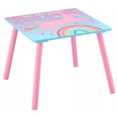 Aga Otroška miza + stol Unicorn
