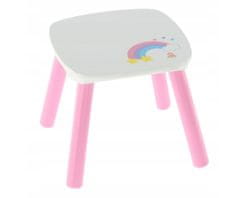 Aga Otroška toaletna mizica + stolček Lily