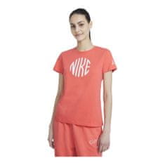 Nike Majice obutev za trening oranžna S Logo