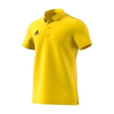 Adidas Majice obutev za trening rumena M Core 18