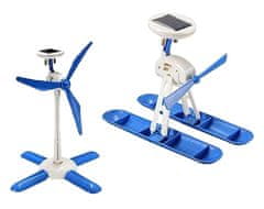 Lean-toys Izobraževalni solarni set 6v1 moder