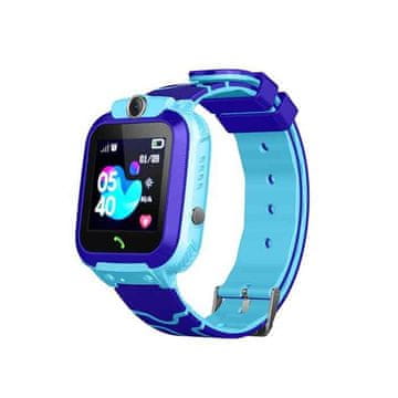 Netscroll Otroška pametna ura, GPS sledenje, SOS alarm, če otrok zapusti omejeno območje, LBS tehnologija, reža za SIM kartico, kamera, klicanje, video klici, Android+iOS, KidsSmartWatch