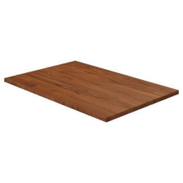 Vidaxl vidaXL Kopalniški pult temno rjav 60x40x1,5 cm masiven les