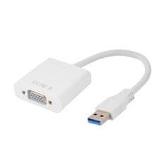 Northix Adapter USB 3.0 v VGA - bel 