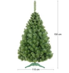 nabbi Božično drevo Christee 11 150 cm - zeleno