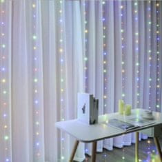 Cool Mango Svetlobna večbarvna zavesa s 300 led lučkami - Colorlights