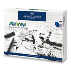 Faber-Castell Pitt umetniško pero Manga - 19 kosov