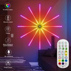 Cool Mango Svetlobne LED luči v barvah ognjemeta – Firework