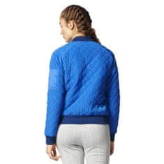 Adidas Jakne uniwersalne modra M Originals Quilted Tracktop Bomber