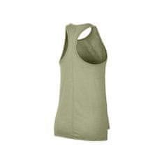 Nike Majice obutev za trening zelena S Yoga Tank Top W
