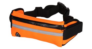 Merco Multipack 3pcs Telefon Waist Pack športne ledvice oranžna