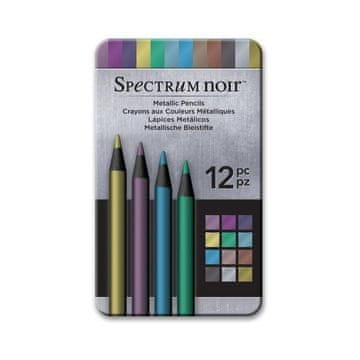 Rayher.	 Barvice Spectrum Noir Metallic, set 12