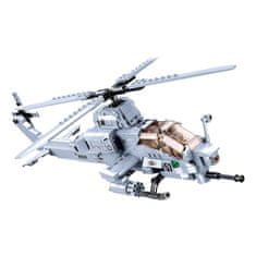 Sluban Army Model Bricks M38-B0838 Bojni helikopter AH-1Z Viper