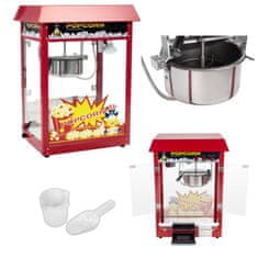 Royal Catering Bar rdeči stroj za popcorn