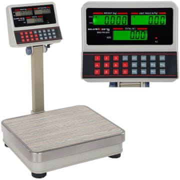 BE ELEKTRONSKA TEHTNICA ZA IZRAČUN PLATFORME Z LCD-ZASLONOM DO 60 KG
