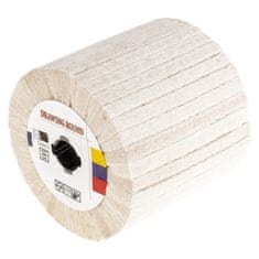 MSW Filc polishing roller 110x100mm for satin finishing machine made of cotton for high gloss