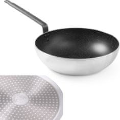 slomart Patelnia Wok Marble Professional 3 L śr. 280 - Hendi 627730