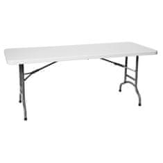 slomart Zložljiva gostinska miza bela 152x70cm do 150kg - Hendi 810927