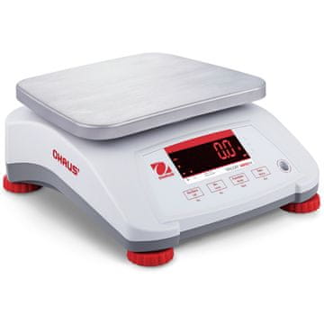 shumee VALOR 4000 tehtnica z legalizacijo za kuhinjo, gostinstvo, vodotesna IP68 LED 1,5Kg / 0,5g - OHAUS V41PWE1501T-M