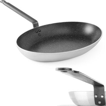 shumee Ribja ponev z marmorirano oblogo, ovalna 280x400mm - Hendi 627716