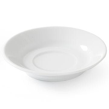 Hendi OPTIMA krožnik za skodelico kave in čaja, bel porcelan, premer 115 mm, komplet 12 kosov - 770979