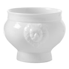 NEW LIONHEAD jušna skleda iz belega porcelana 125ml - Hendi 784778