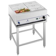 Royal Catering Bemar vodni grelnik na jeklene podlagi 6 x GN 1/3 2000 W 230 V